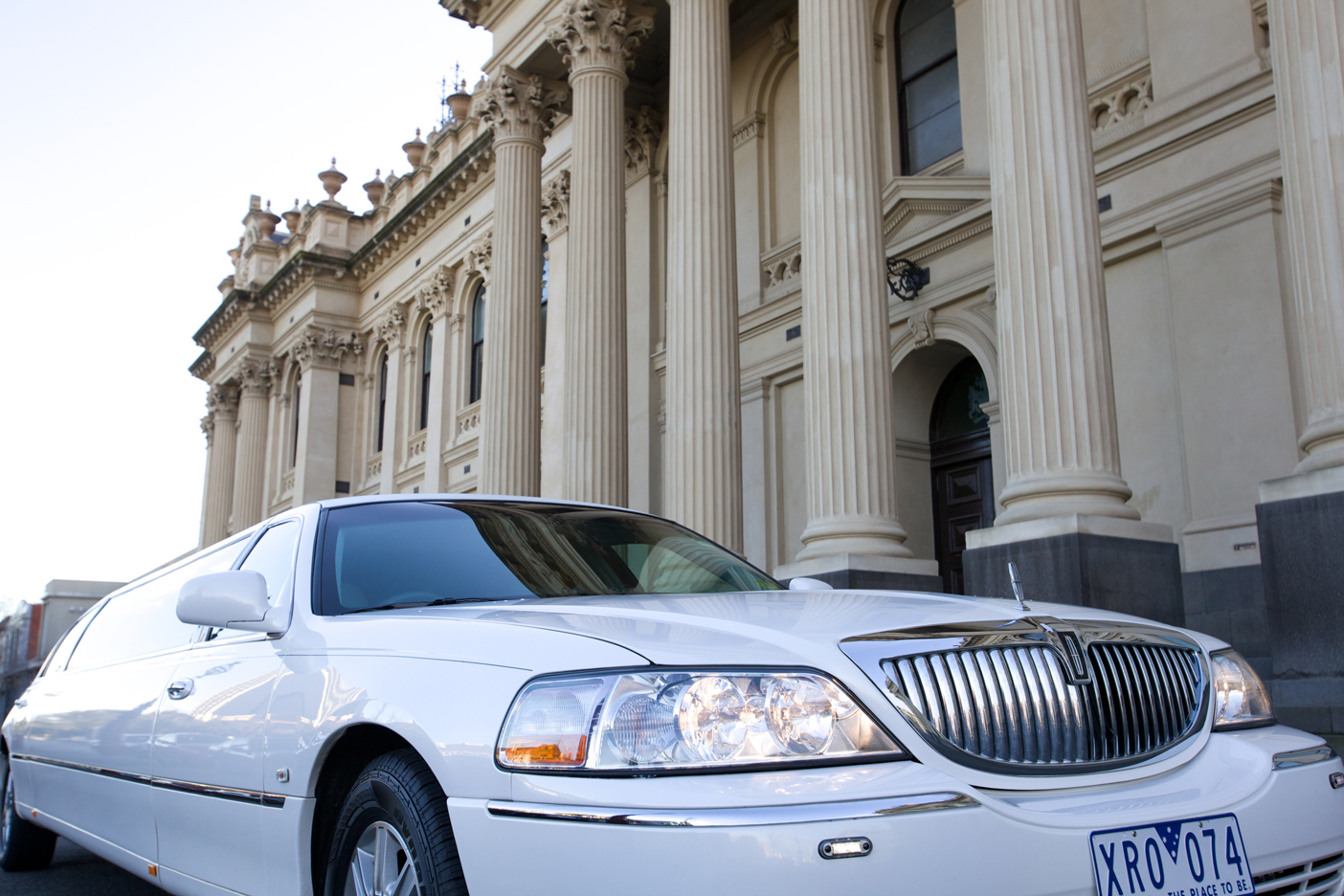 white limousine hire